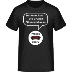 T-Shirt "Rot oder Blau?"